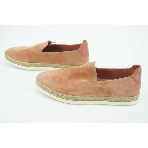 Vince Dillon Suede Platform Espadrille Sneaker New Pink - Picture 5 of 11